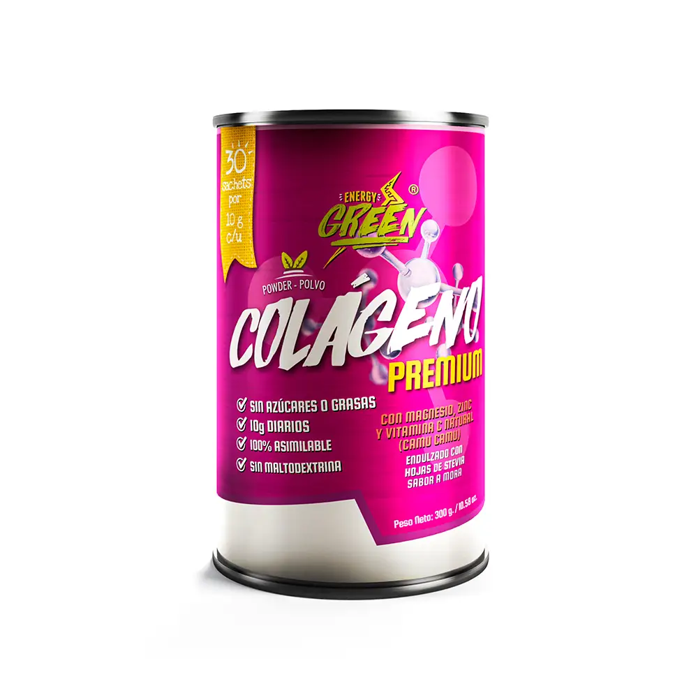 Colágeno Hidrolizado PREMIUM | con Magnesio + Zinc | 30 Sachets | Piel, Cabello, Uñas, Huesos y Músculos