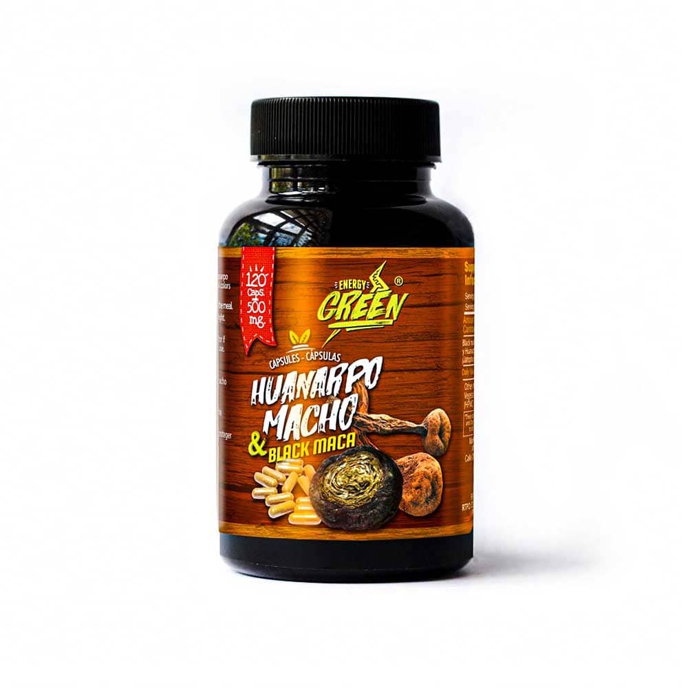 Capsulas De Maca Negra Y Huanarpo Macho(Black Maca And Huanarpo Macho Capsules) 120*500 Mg