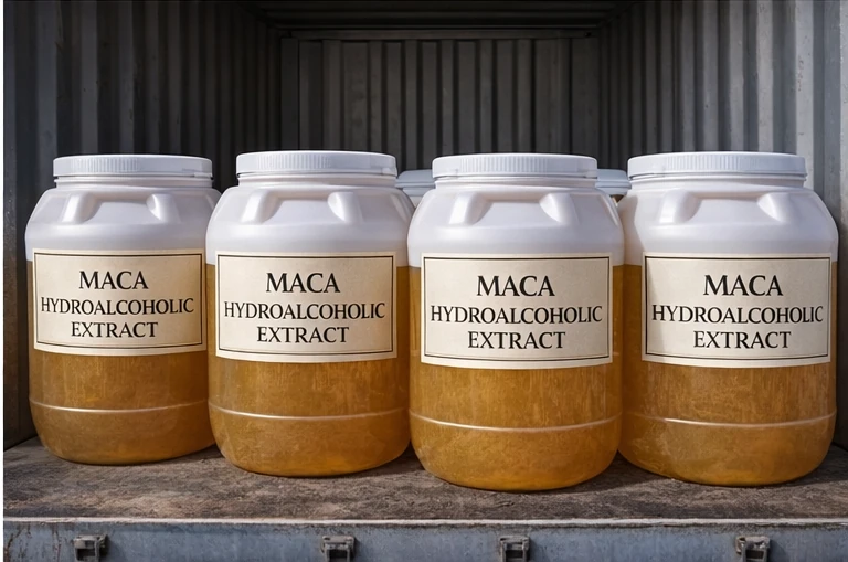 Extracto de Maca 4:1, 10:1, 20:1 — Datos de Laboratorio y Guía de Aplicaciones