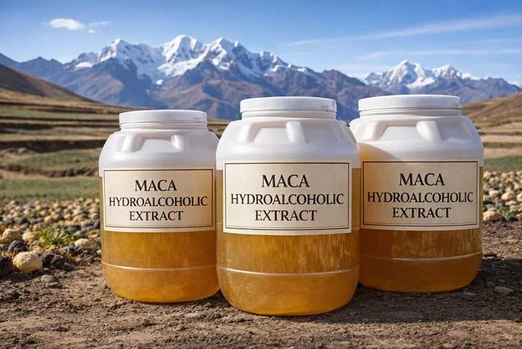 Proveedor de Extracto Líquido de Maca de Perú | Guía B2B para Importadores y Marcas